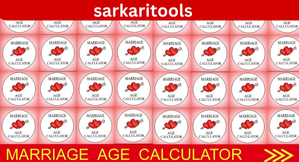 Marriage Age Calculator